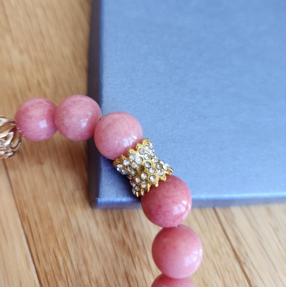 Pink beaded bracelet - Picture 3 of 3